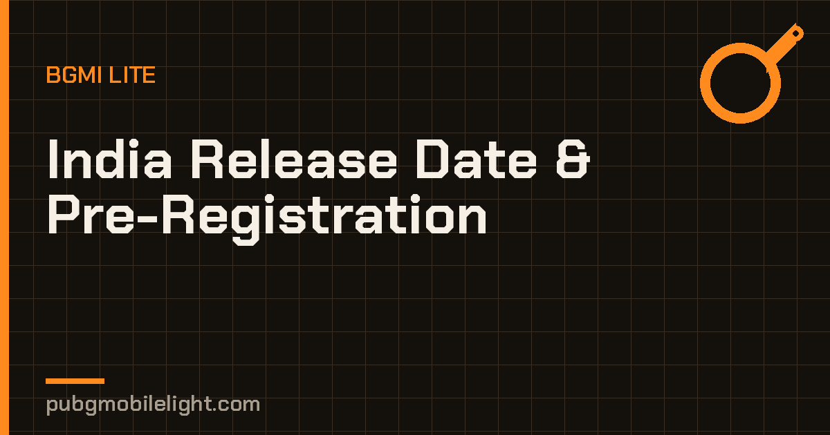 BGMI Lite Pre-Registration: How to Pre-Register on Google Play BGMI Lite: India Release Date, Pre-Registration & APK